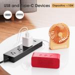 Tuya Smart WiFi Mini Power Adapter Portable 5V Micro USB & Type-C Charger Plug