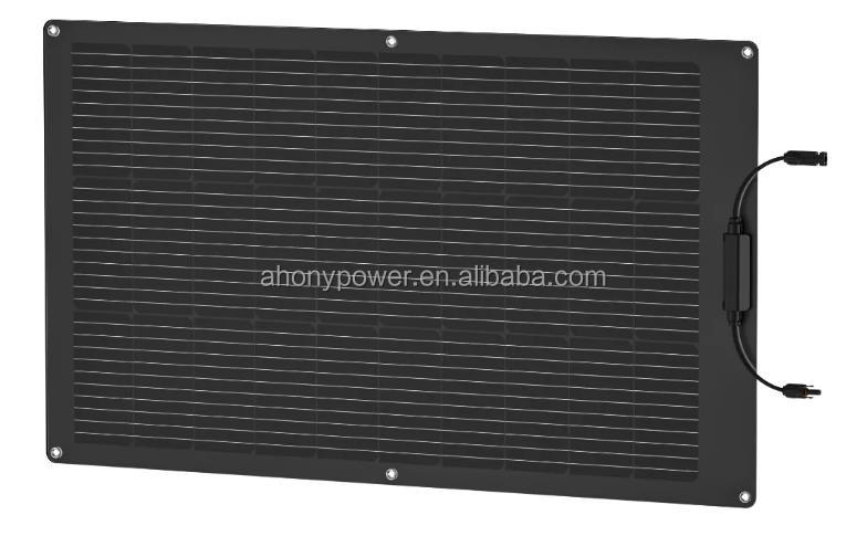 Photovoltaic Flexible Monocrystalline Silicon Solar Panel 210w For Camping RV Yacht