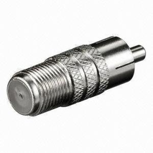 Buy cheap f female to rca male connector, multiple rca to f type connector product