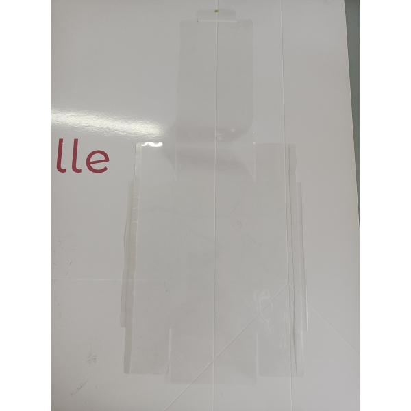 Plastic Seals Box Packaging Sticker Clear Plastic Film Recyclable For Iphone Box