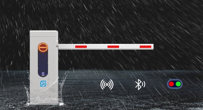 Secure And Flexible 3-4.5m Straight Telescopic Boom Parking Barrier Gate For Restricted Areas RPH-601 By AC 220V ±10% 50Hz