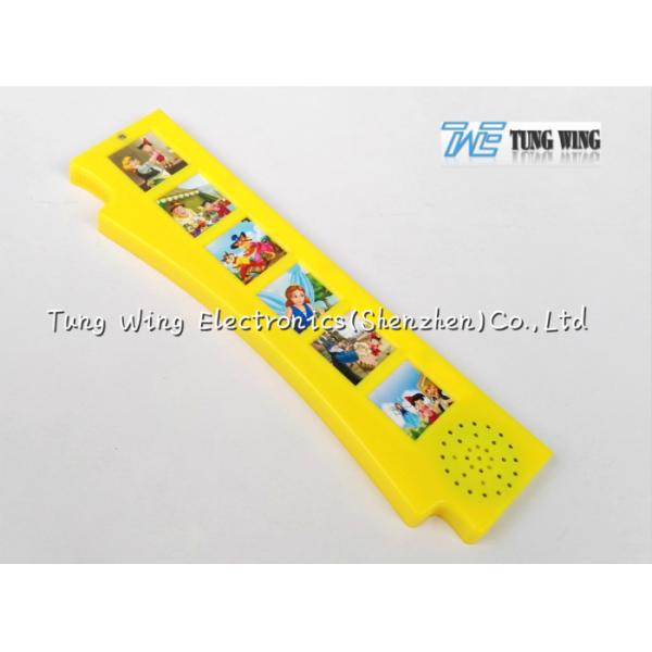 Plastic Yellow 6 Button Sound Board Used In Story Kids Sound Books