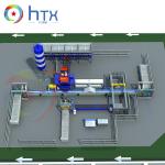 Kerb Stone Manufacturing Machine Concrete Dosing Machine Easy To Operate