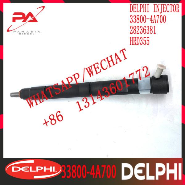 KIA HYUNDAI DELPHI Diesel Fuel Injector 28236381 33800-4A700 HRD355 2.5CRDI