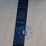Swimwear ribbon printer printed silicone TPU garment clothing label