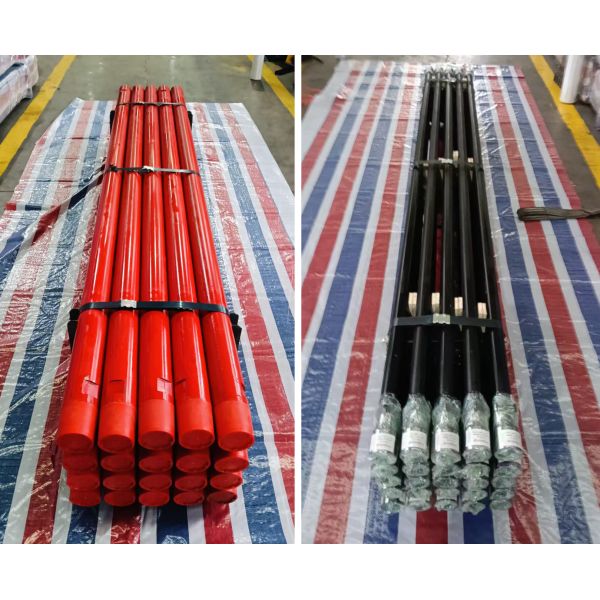 4'' 6m RC Drilling Rod Thread Reverse Circulation Drilling Pipes