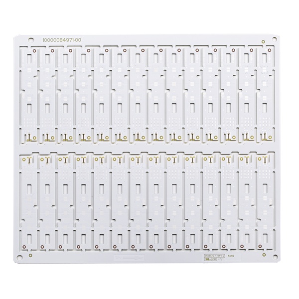 ISO9001 FR4 White Printed Circuit Board With LF HASL PCB Surface