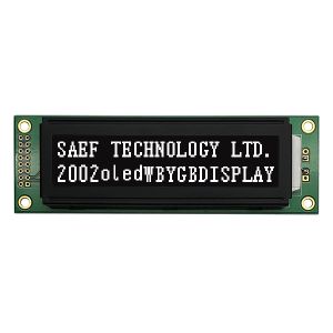 VATN Alphanumeric Character LCD Display 20x2 MPU 6800 Serial Interface