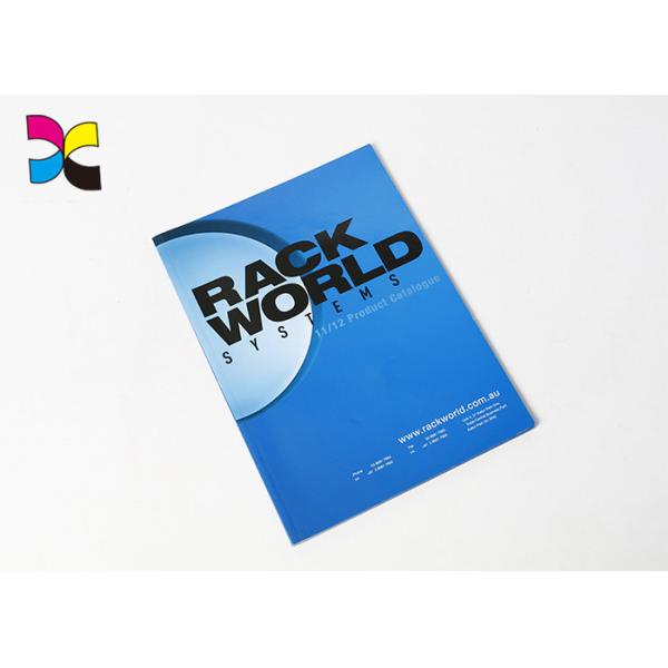 Soft Cover Custom Magazine Printing C2S Glossy Perfect Binding Propaganda Function