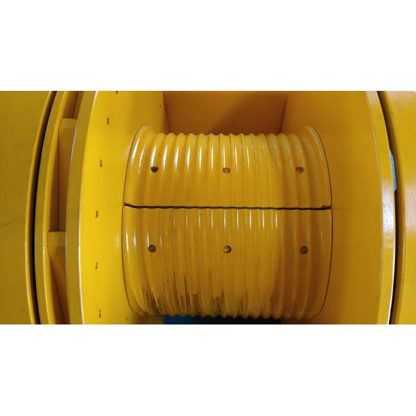 800mm Diameter Lebus Grooved Drum Sleeves High Polymer Gray