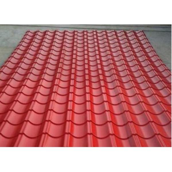 3kw Roof Roll Forming Equipment / Tiles Making Machine With 9 Rows Rollers