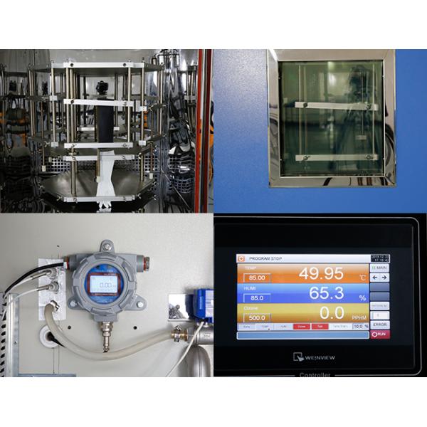 Programmable laboratory test chamber Ozone Test Accelerated Aging Tester