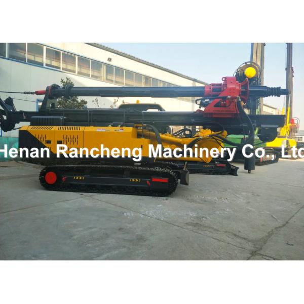 Hydraulic Rotary Drilling Rig Machine 25m Depth 150KW Diesel Engine Power