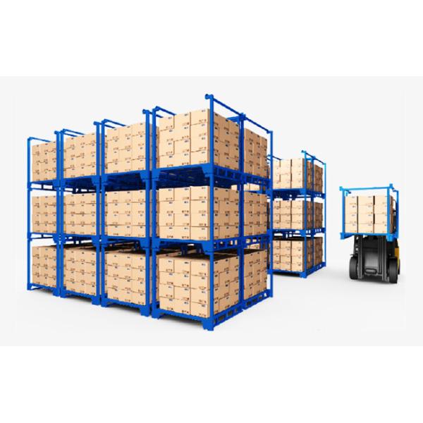 Nesting Stacking Foldable Stacking rack
