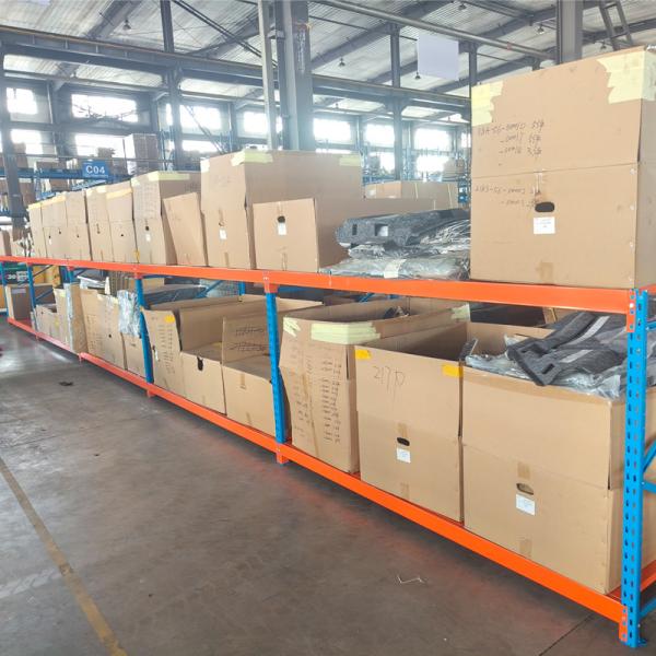 Customizable and Versatile Adjustable Rack Shelving for Frequent Goods Access Consists of Frame Components