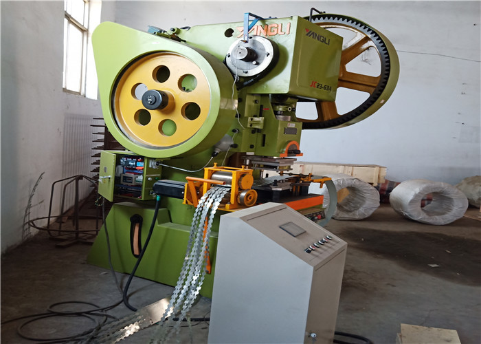 Buy cheap Galvanized Sheet 2.5mm BTO12 Razor Wire Making Machine product