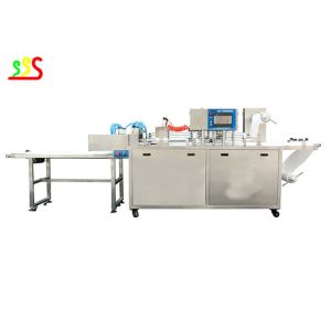Fully Automatic Flattening And Wrapping Machine With High Effciency