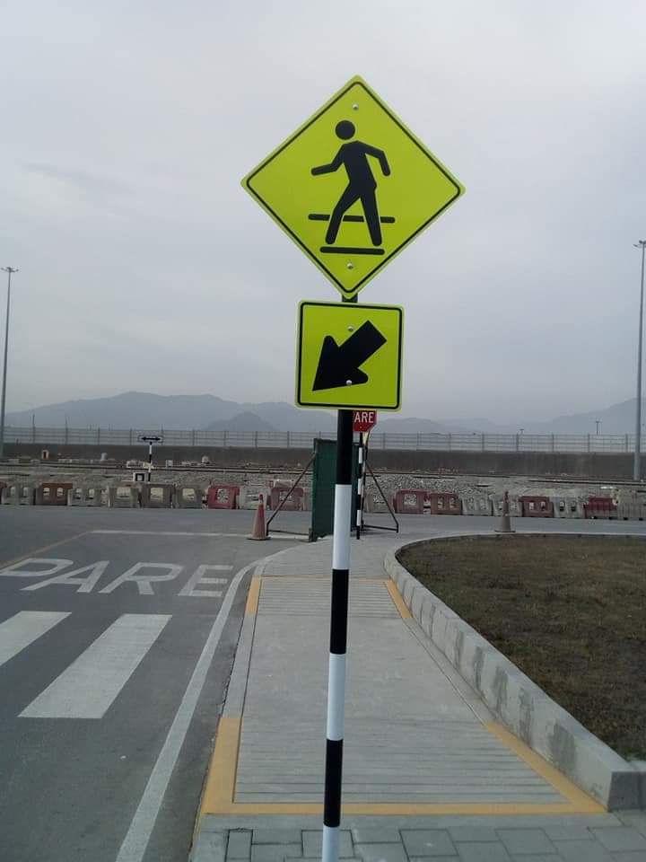 Custom Reflective Tape 10cm-25cm High Visibility Reflective Warning Board Sign Board