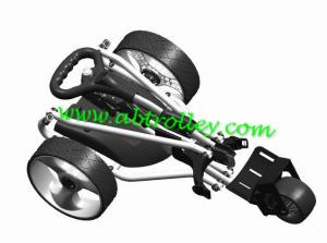 China Cheapest electric golf trolley 200W motors 18 holes cheapest in the world on sale