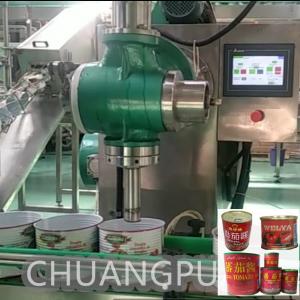 Buy cheap Automatic 5T/H 400g 800g Tin Can Package Tomato Sauce Production Line Manfacturing Equipment product