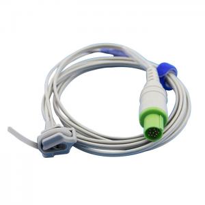 Buy cheap Neonatal Spo2 Sensor Probe Compatible Hellige 10pin TPU jacket product