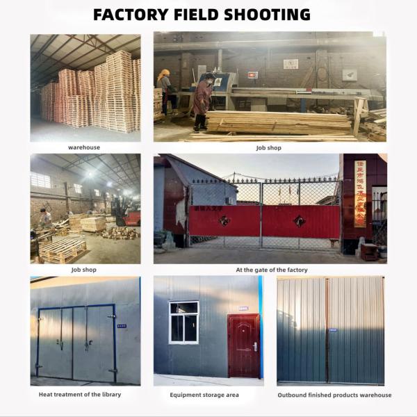 Heat-Treated Wooden Shipping Box and Crates