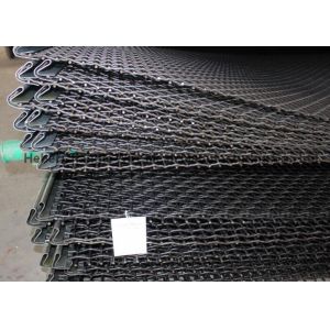 65Mn High Carbon Steel Red Sieving Vibrating Screen Mesh