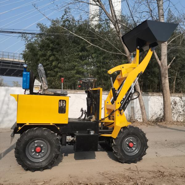 4 Wheel Drive Electric Compact Loader For Docks