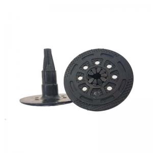 China HDPE 60mm Black Plastic Insulation Fasteners For Fixing Mineral Wool And Insulation Anchors For EPS Boards on sale