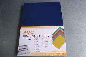 China A4 A3 0.15mm 0.18mm 0.20mm 150MIC 180MIC 200MIC plastic PVC PP PET Binding Cover book cover from China on sale