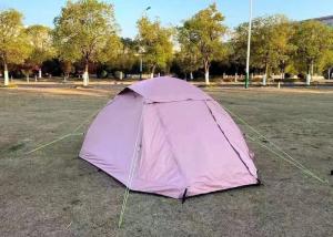 Buy cheap Camping Pink Inflatable Pole Tent PU3000mm Inflatable Tent 3 Person product