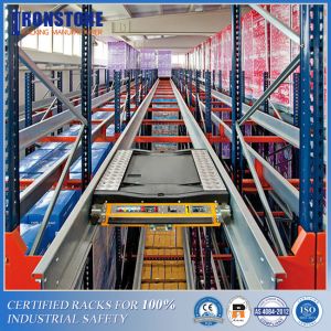 Battery Powered Warehouse Radio Shuttle Pallet Racking System With Significant