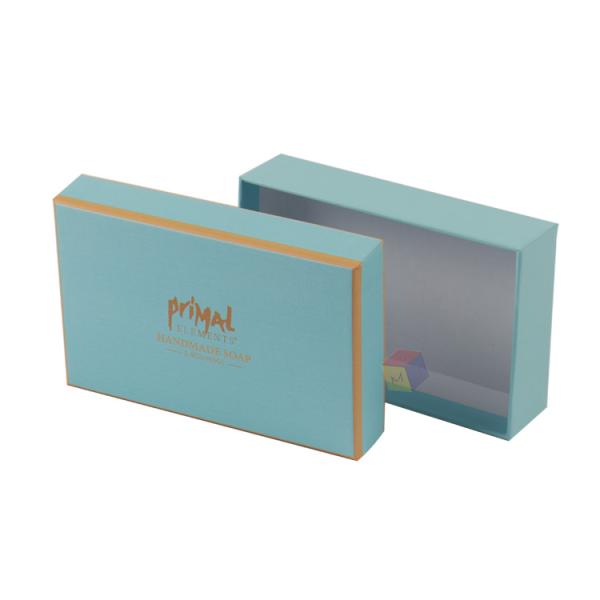 Reasonable Luxury Handmade Custom Rigid Cardboard Gift Soap Box Packaging Custom Order