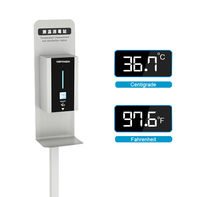 Buy cheap TF88 Hand Sanitizer Thermometer Dispenser Hand Washing Disinfection Kiosk product