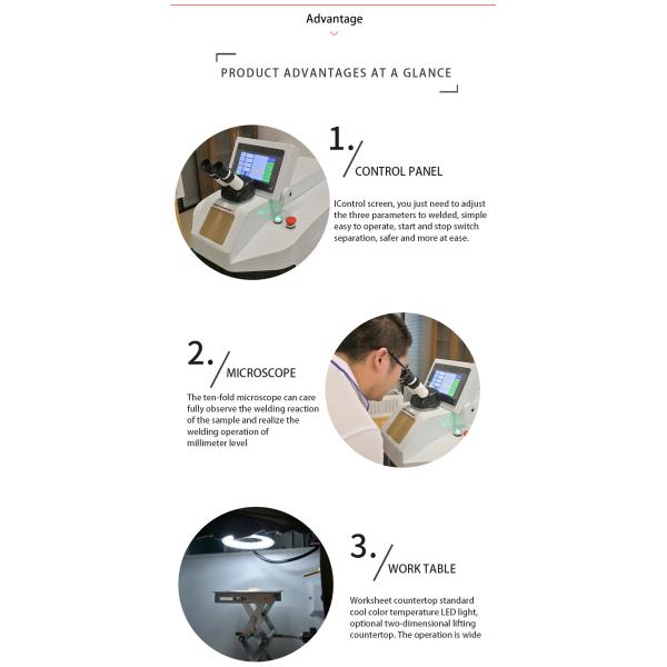 RAYCUS Laser Source 200w Mini Desktop YAG Laser Welding Machine for Gold Silver Glass Metal Jewelry at Good