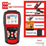 12V Car Diagnostic Tool OBD2 KONNWEI KW830 Check Engine ABS SRS Transmission