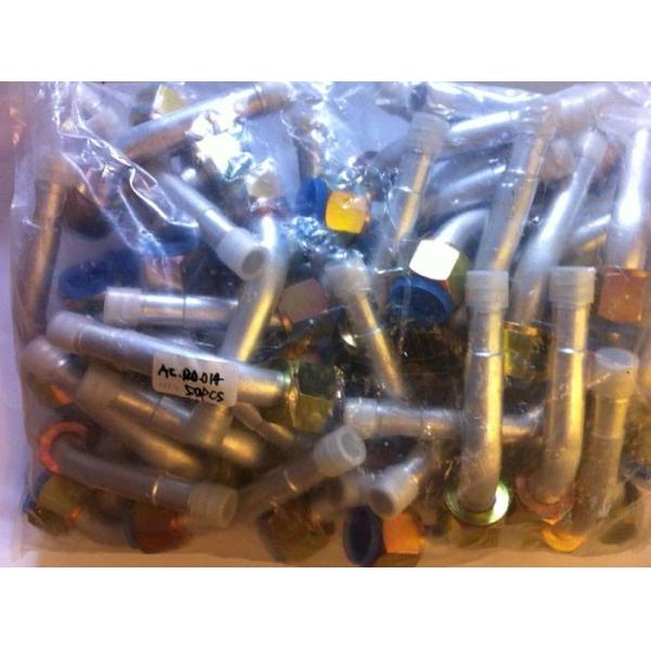 #6 #8 #10 #12 R134a Straight Barbed O-Ring Female Fitting for AC Air Conditioning Reduced Barrier Hose