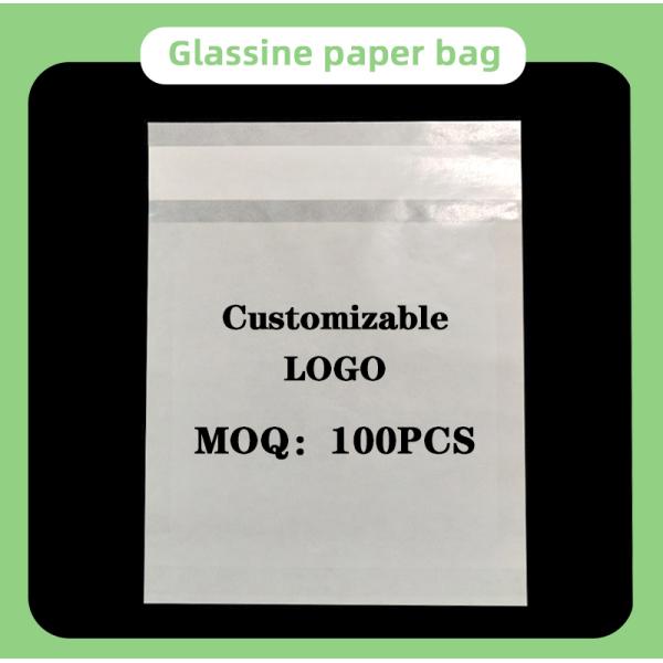 Environmentally Biodegradable Paper Bags For T-Shirts With Good Or Semi Transparency