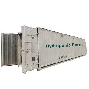 Buy cheap 120KWH Per Day Hydroponic Shipping Container Insulation Microgreen Growing System product