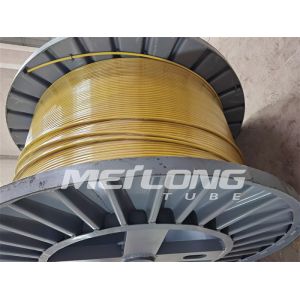 Buy cheap PVDF Encapsulated Control Line Duplex Stainless Steel Capillary Tubing product