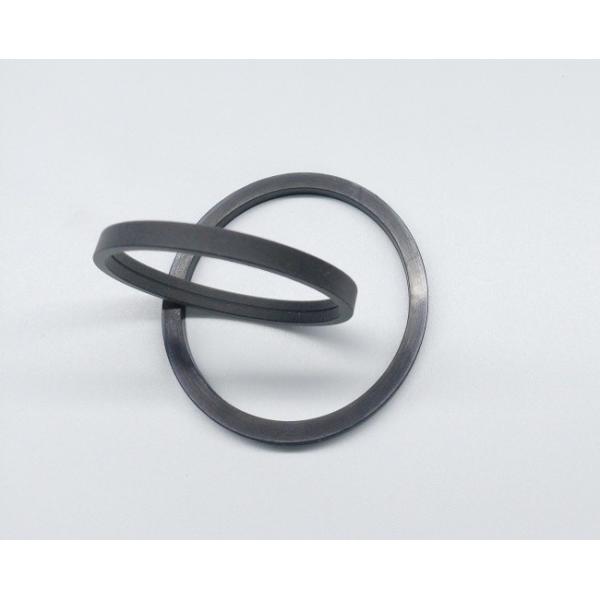 Grey PTFE Carbon Fiber Rotary Shaft Oil Seals Rod Ring High Speed OR Type