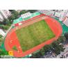 Buy cheap School Construction Project Case Prefabricated Roll Running Track for Standard from wholesalers