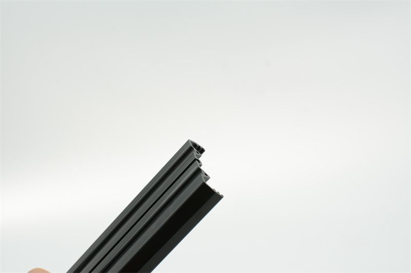 UV Protection Black Pvc PC Profile Pvc Upvc Extrusion Profiles plastic Customized