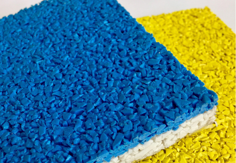 Buy cheap High Elasticity UV Resistant Wet Pour EPDM Rubber Powder product