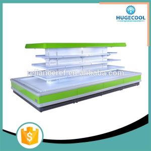 Commercial Upright Display Chiller Microcomputer Temperature Control With