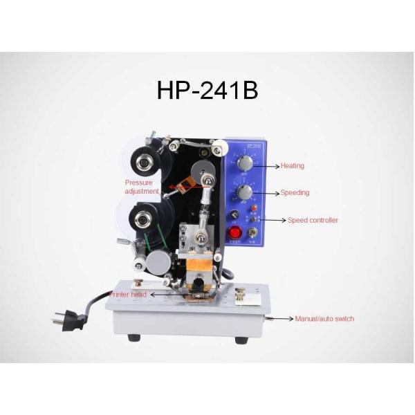 Electrical Ribbon Printing Machine Date Printer 350 * 340 * 525 MM Size