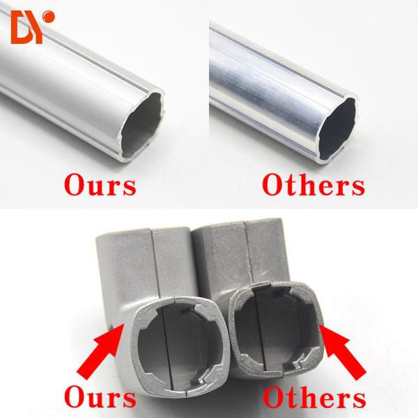 DY28-07A 1.2 General frame 6065-T5 aluminium lean pipes for workbench