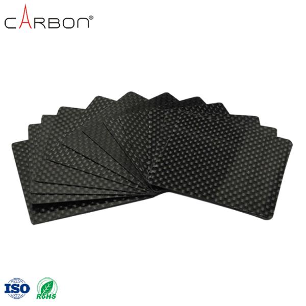 Hot Item Matte Metallic Brushed 3K Carbon Fiber Sheet Plate With Cut 0.005% S Content