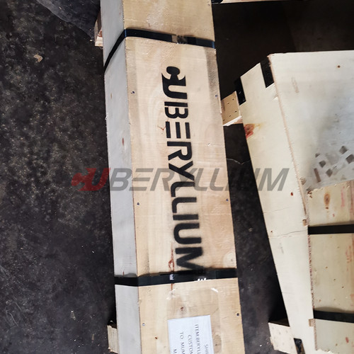 Large CuBe2 Beryllium Copper Sheet 6x25x800 TD02 Temper