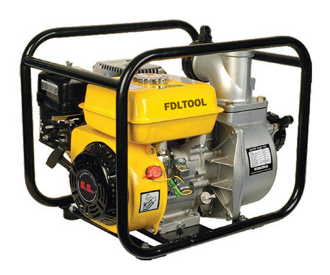 3" Water Pump Powered by 5.5HP Gasoline Engine